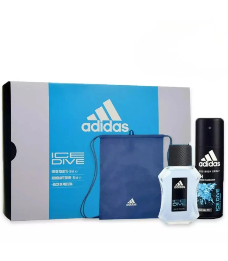 Adidas Ice Dive men’s set with eau de cologne 50ml and deodorant 150ml Lebanon