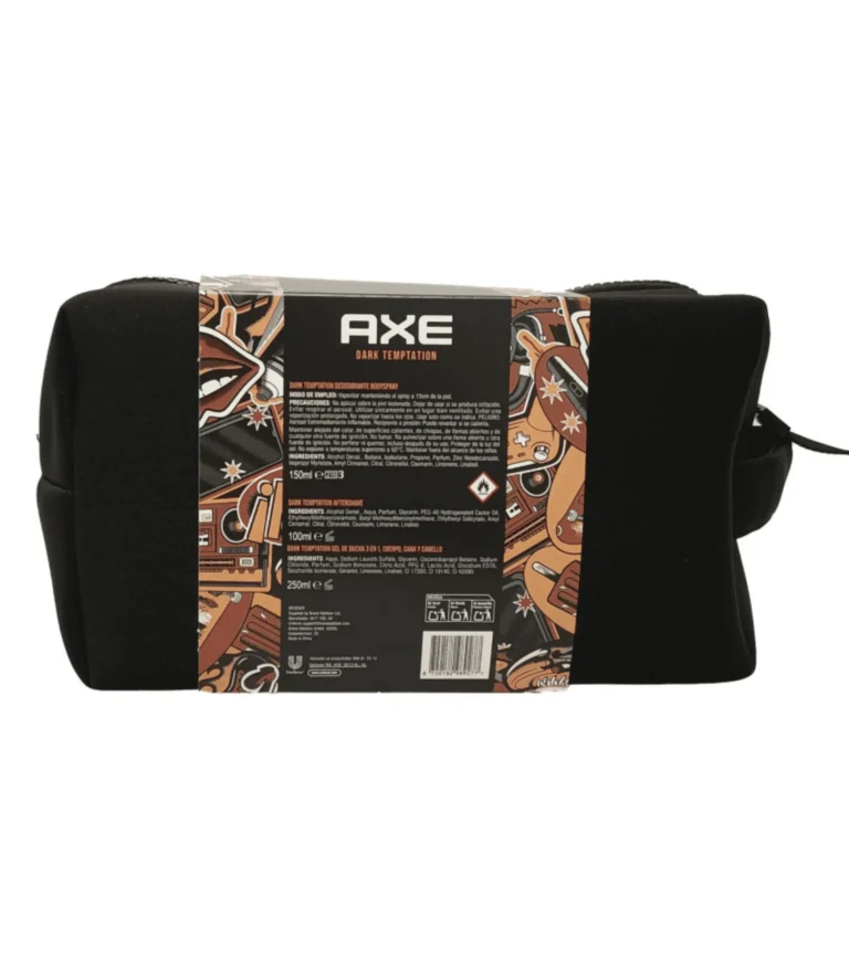 AXE Dark Temptation bag set with bodyspray aftershave shower gel Lebanon