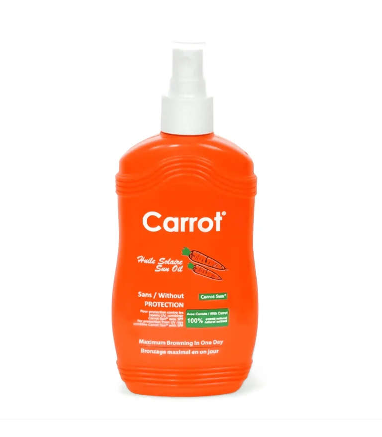 carrot sun spray tanning oil 200ml