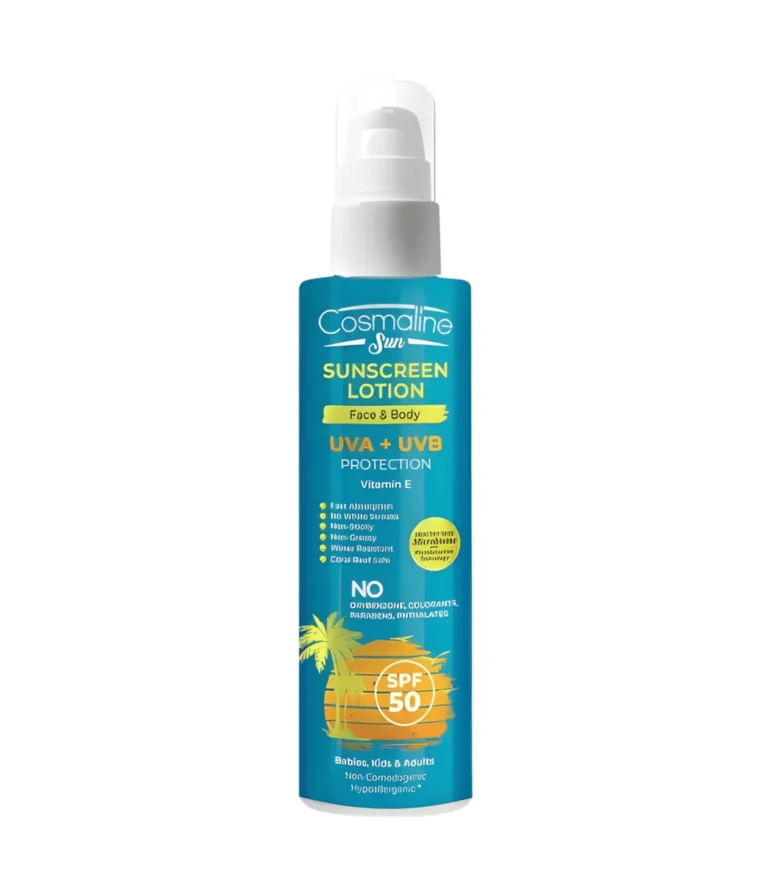 cosmaline sun screen lotion spf50 190 ml
