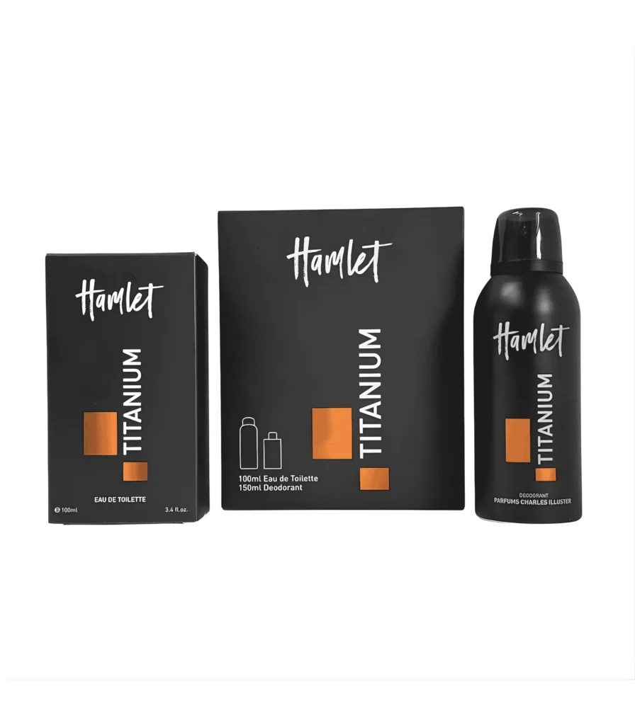 Hamlet Titanium Set with Eau de Toilette 100ML and Deodorant 150ML in Lebanon