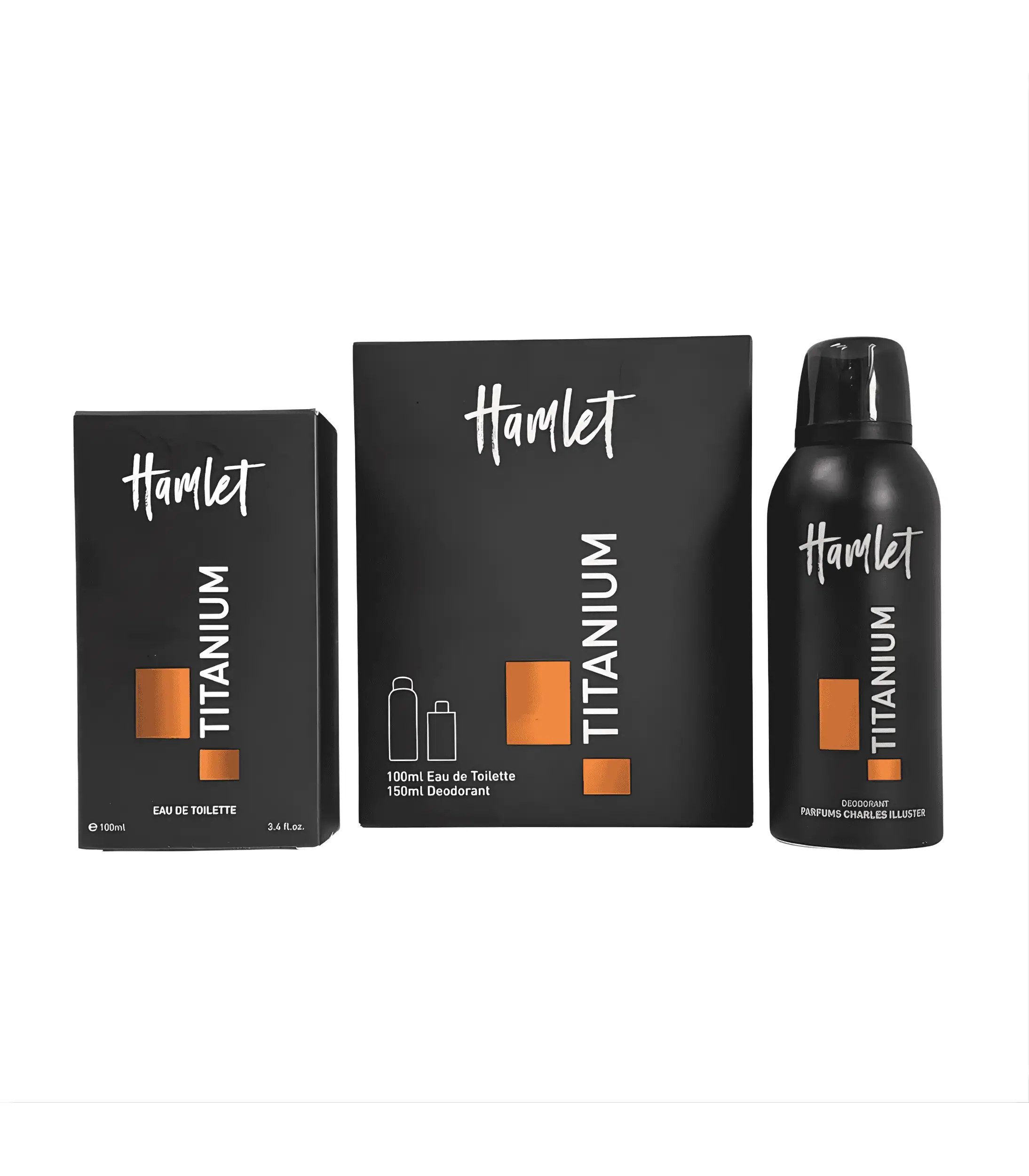 Hamlet Titanium Set Hamlet Titanium Set with Eau de Toilette 100ML and Deodorant 150ML in Lebanon
