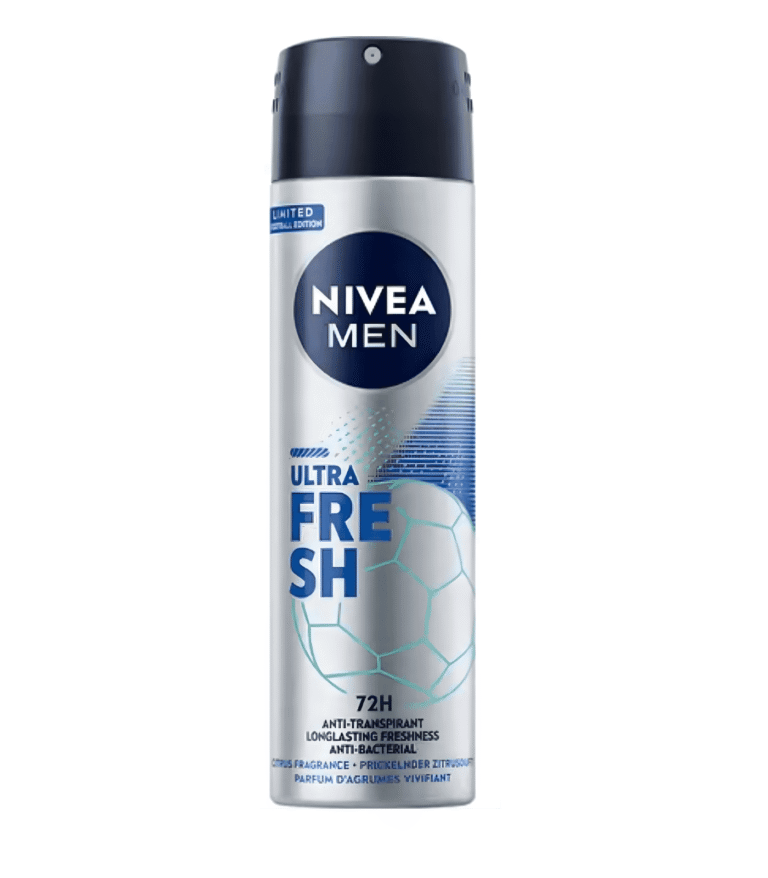 NIVEA MEN Ultra Fresh Deodorant Spray 72H Protection – Citrus Freshness – Lebanon