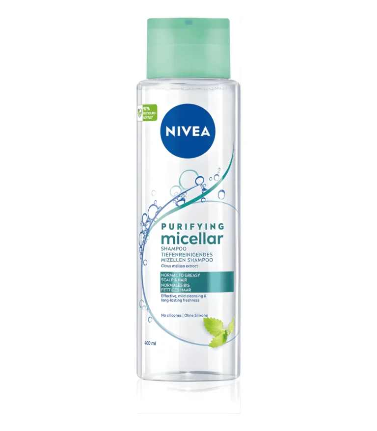 NIVEA Purifying Micellar Shampoo with Lemon Balm for Normal to Oily Hair