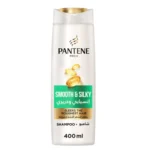 pantene pro v smooth & silky shampoo 400ml