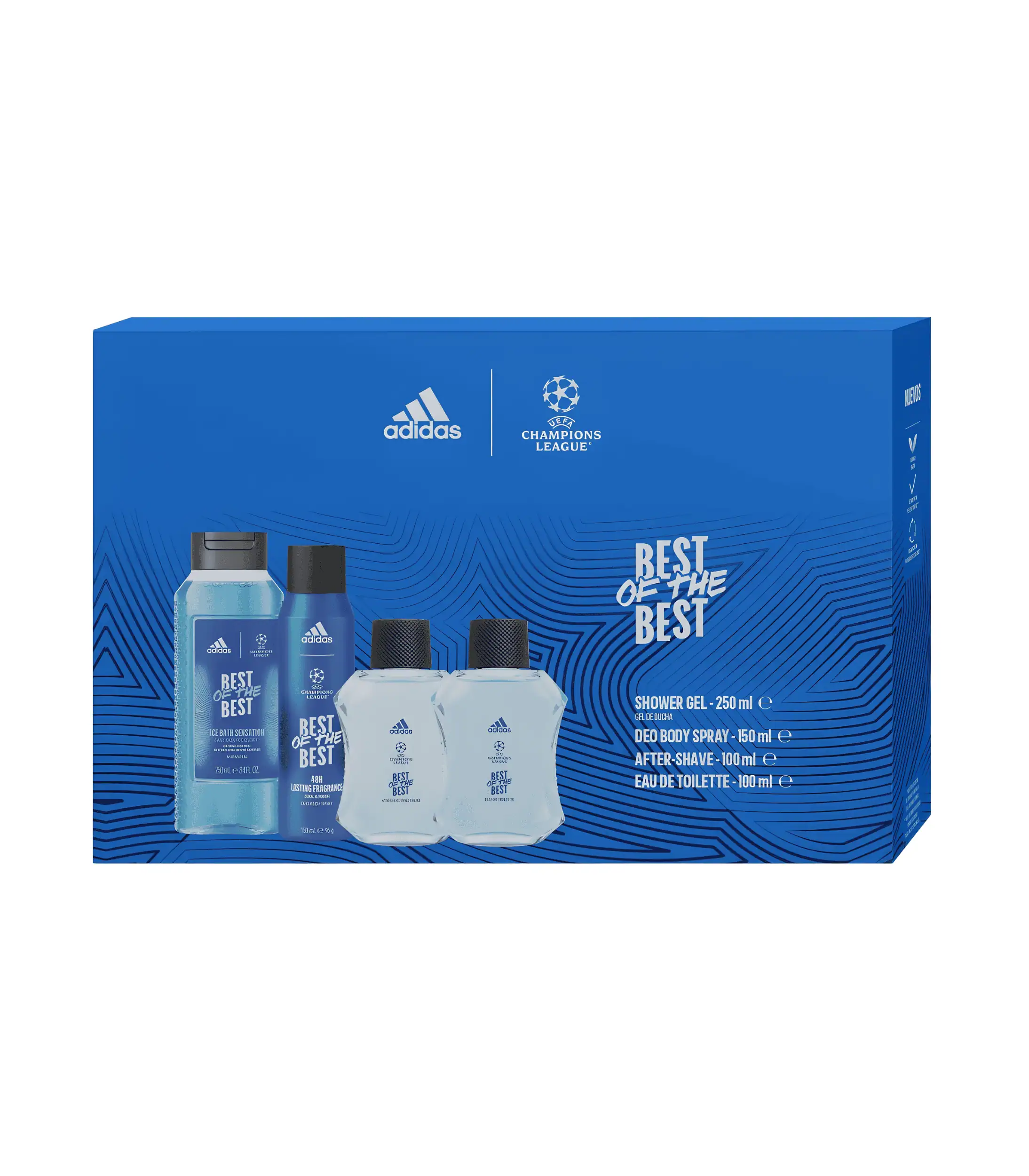 adidas champions league best of the best gift set adidas champions league best of the best gift set