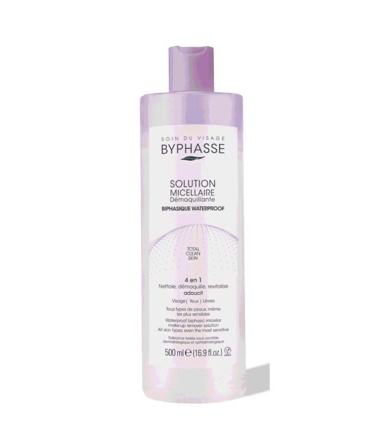 Byphasse Micellar Make-Up Remover Solution Biphasic Waterproof 500ml