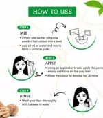 how to use vatika henna hair color walnut in your hair