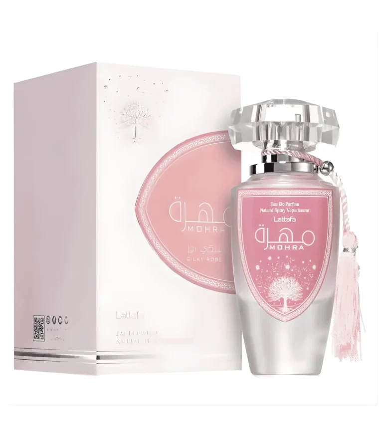 lattafa mohra silky rose eau de parfum 100ml