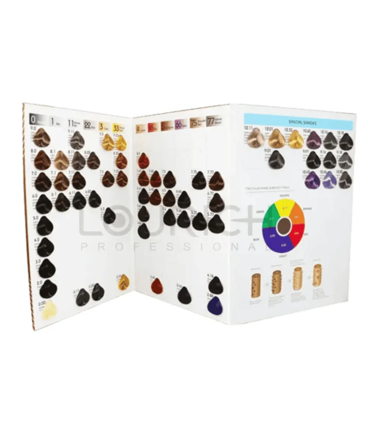 lourich professional hair color cream catalogue