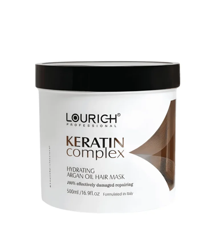 lourich professional keratine complex hydrating argan oil hair mask