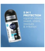nivea men black & white invisible fresh 72h roll on 50ml