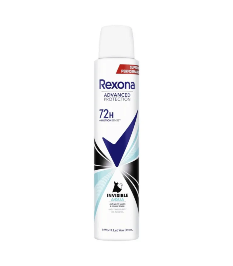 rexona invisible aqua 72h anti transpirant spray 200ml
