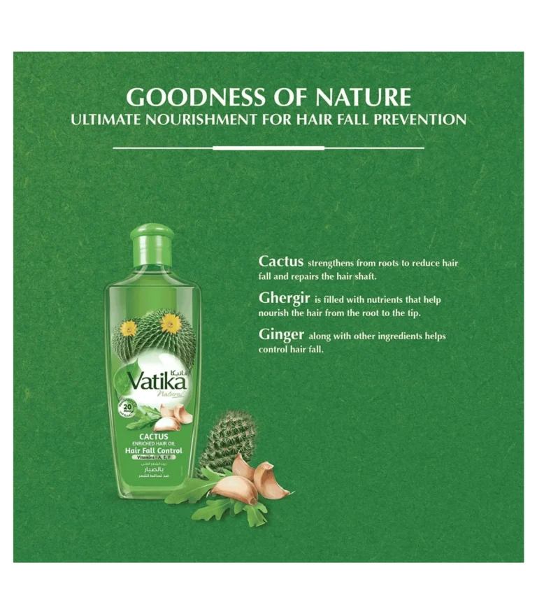 vatika cactus hair oil 300ml