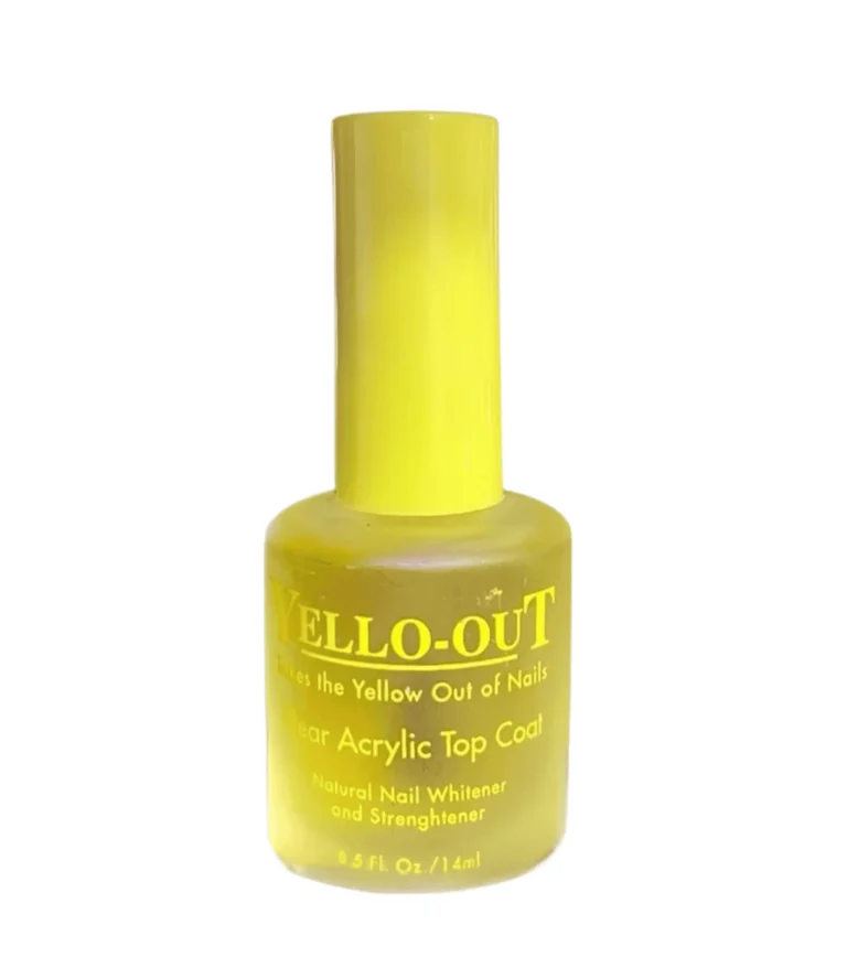 Yellow Out Clear Acrylic Top Coat - Freddy's House Lebanon