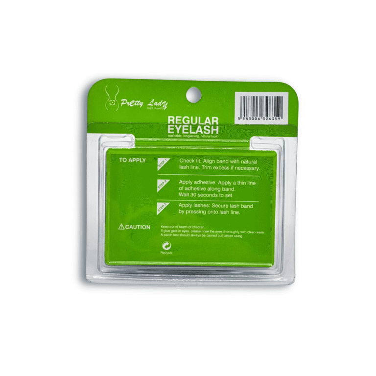 human hair stripped lashes 2 pairs el#09