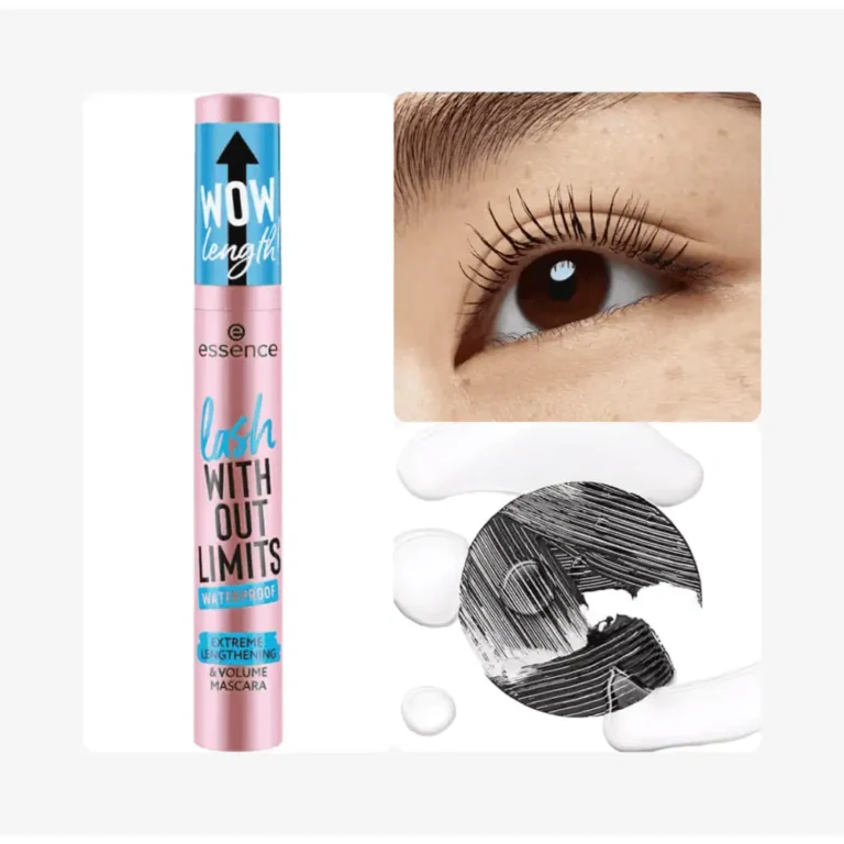 essence lash without limits waterproof extreme lengthening & volume mascara